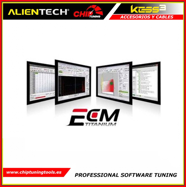 Software ECM Titanium Alientech FULL para edición y modificacion de mapas