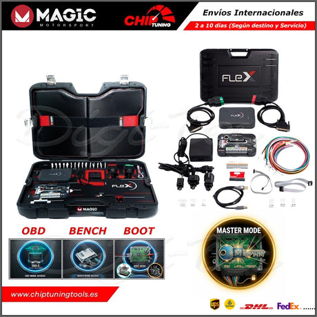 Herramienta Flex master full con maletin