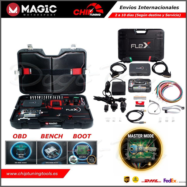 Herramienta Flex master full con maletin