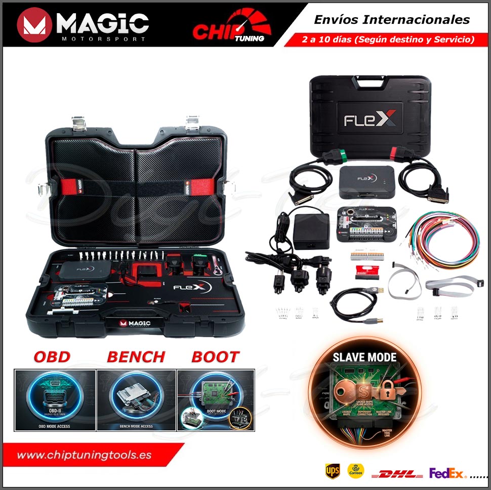 Herramienta Flex slave full con maletin