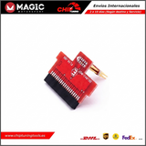 Detalle de los adaptadores inteligentes con iluminación LED integrada para programación de ECUs.