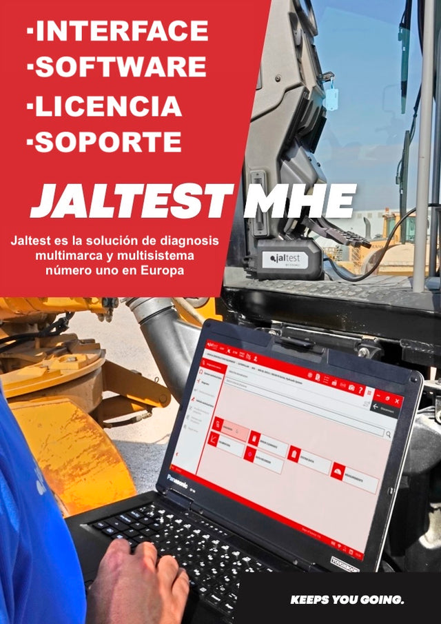 activacion software diagnosis Jaltest para maquinaria mhe
