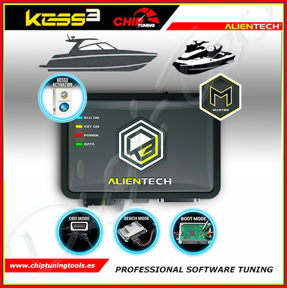 Kess3 Master con activación software embarcaciones