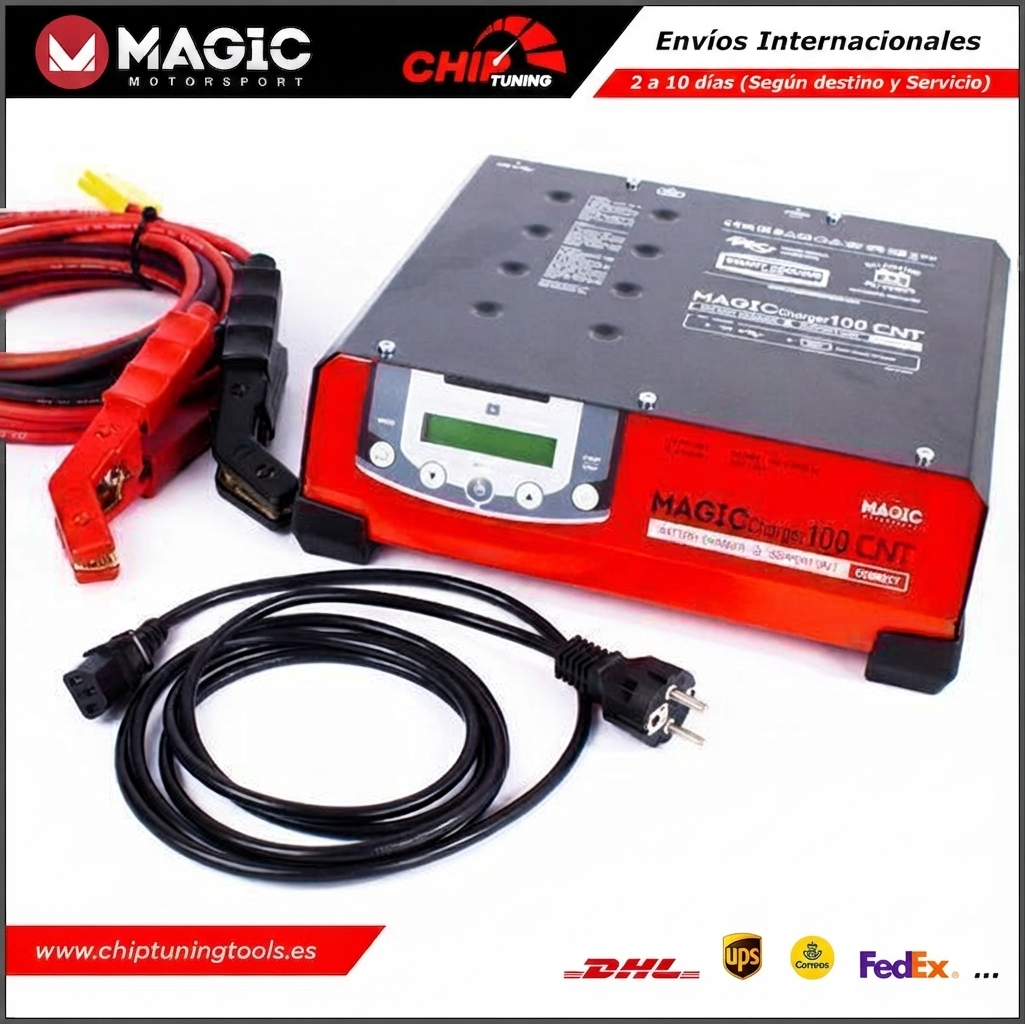 MagicCHARGER 100 CNT con tecnología inversor compatible con baterías de plomo y litio - GYS100