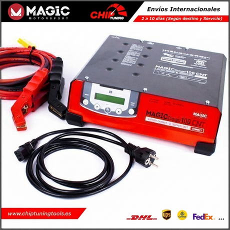 MagicCHARGER 100 CNT con tecnología inversor compatible con baterías de plomo y litio - GYS100