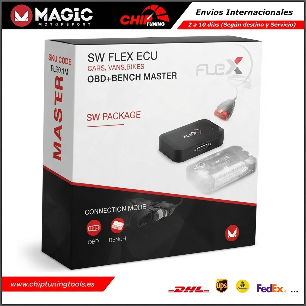 Solución completa para usuarios Slave para programación de ECUs y TCUs con Flex - FLS0.5S