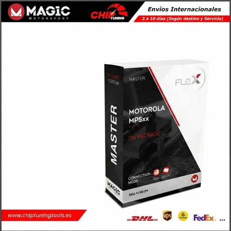 Paquete de software Master para Flex que soporta protocolos BDM de la familia Motorola MPC5xx - FLS0.3M