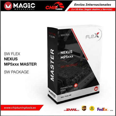 Paquete de software Master para Flex que soporta protocolos de la familia Nexus MPC5xxx - FLS0.4M