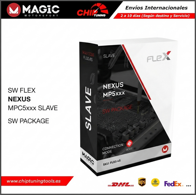 Paquete de software Slave para Flex que soporta protocolos de la familia Nexus MPC5xxx - FLS0.4S