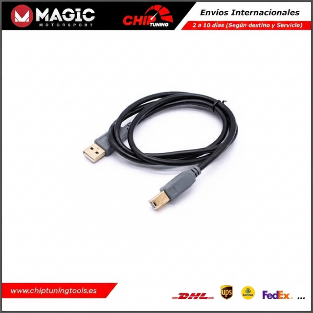Cable USB negro de alta calidad para dispositivos Magicmotorsport - FLX3.9