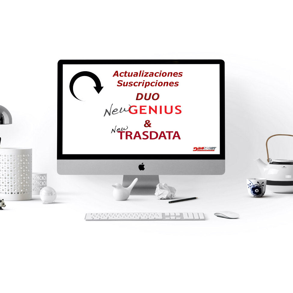 como actualizar new genius y trasdata slave de dimsport