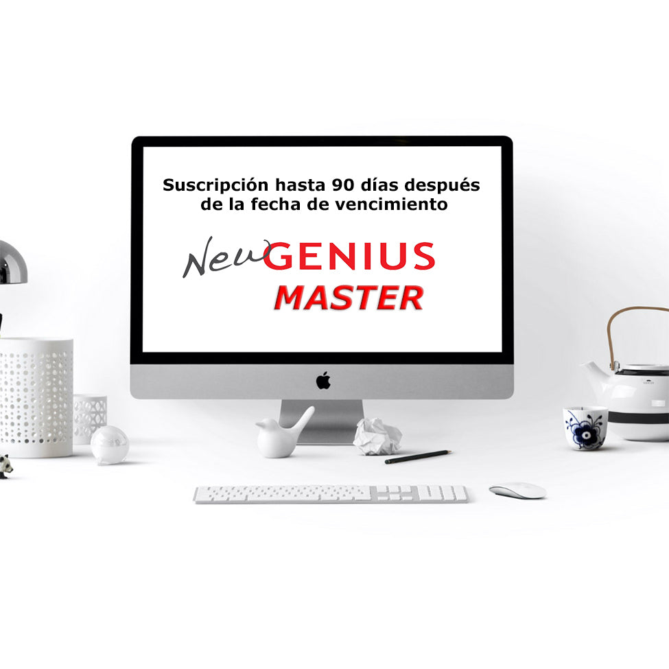 Suscripción financiada 12 meses New Genius Master Dimsport