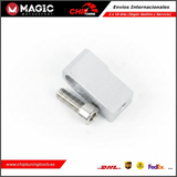 Adaptador FLX4.10A montado junto a la placa de sondas MAGK00030.V2 en un banco de chiptuning.