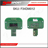 Adaptador de terminal para CPU Motorola MPC55xx Nexus Marelli Dimsport F34DM012 para herramientas de programación en banco.
