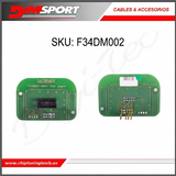Adaptador de terminal para CPU Motorola MPC5xx Bosch ME9 MED9 EDC16 Dimsport F34DM002 para herramientas de programación en banco.
