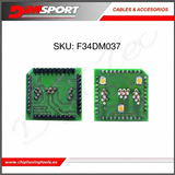 Adaptador de terminal de 36 pines 2.54 para CPU Renesas SH725xxx Dimsport F34DM037 para uso con placa base F34DM036 en herramientas de programación.

