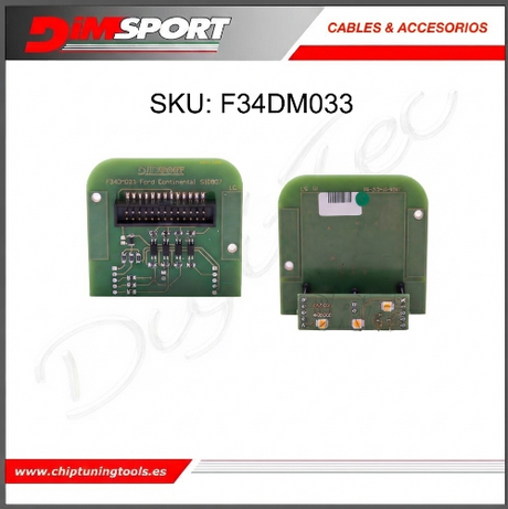 Adaptador de terminal para CPU Infineon Tricore TC1797 Continental SID807 Ford Dimsport F34DM033 para herramientas de programación en banco.
