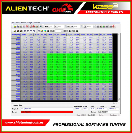 Mapas ecm titanium alientech