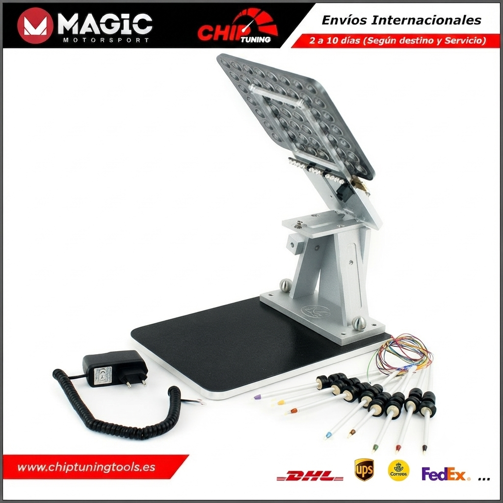 Mesa de programación profesional universal MAGBench V3 kit FLK08 de Magic Motorsport.