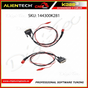 Cable de 6 pines ISO 19689 estándar OBD 144300K281 para la conexion y programacion en motocicletas alientech.