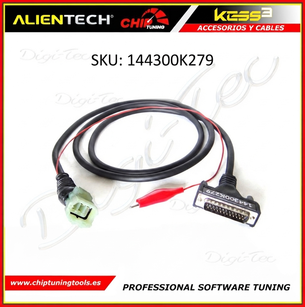Cable de 6 pines E4 para Kawasaki Alientech - 144300K279