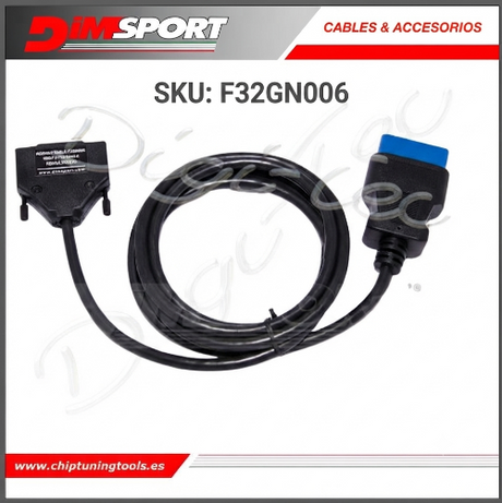 Cable adaptador Volvo Truck y Renault Truck sistemas TRW Dimsport F32GN006.