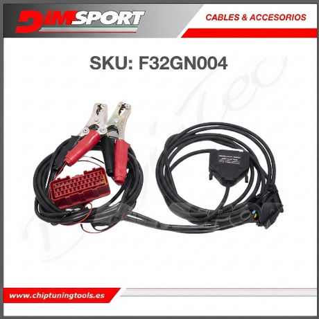Cable adaptador Volvo Truck 8 pines y OBD ECU Lucas Dimsport F32GN004