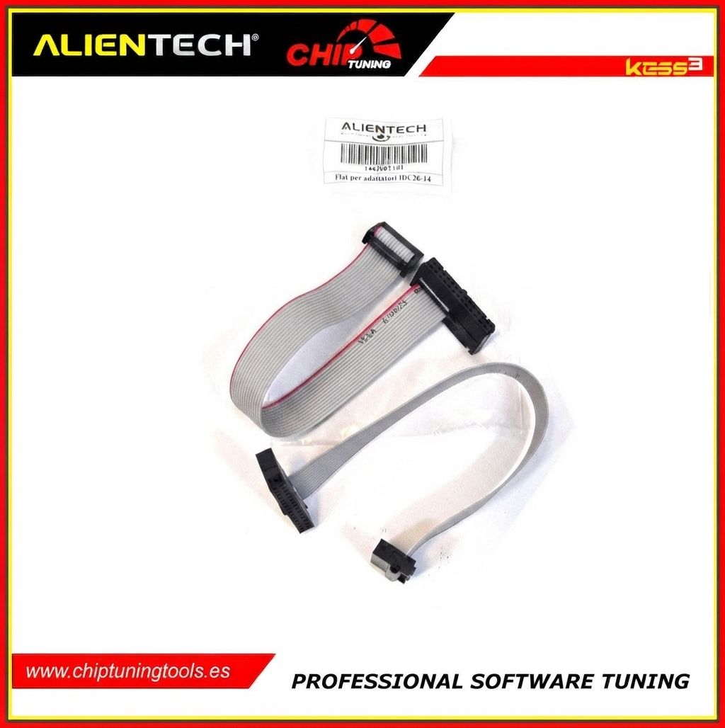 Cable plano Alientech 144300T101 para programación de ECU