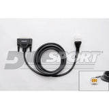 Conector de diagnóstico de 6 pin para Moto Benelli/CF (DELPHI MT05/BOSCH MS606 ECUs) 