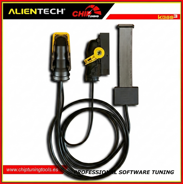 Cable Alientech 144300T115 para conexión en modo servicio Volvo TRW.