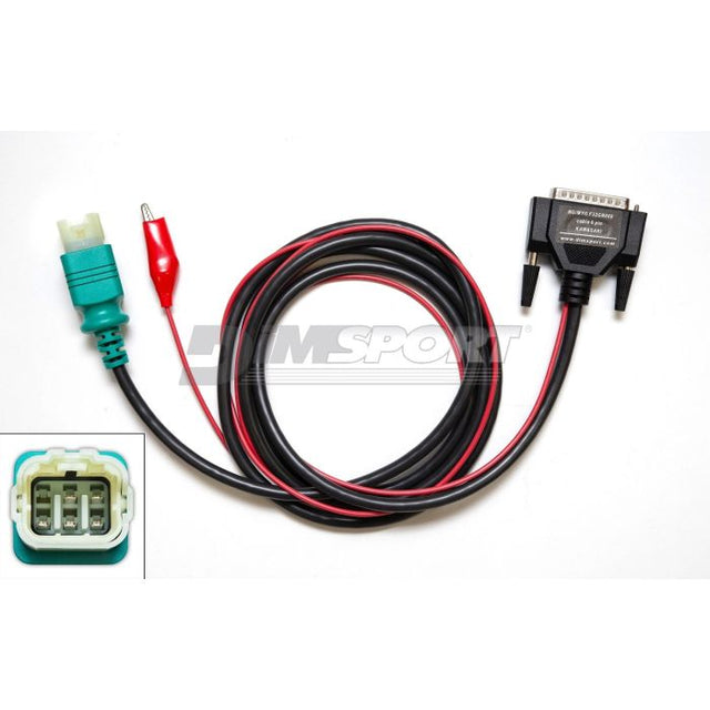 cable de 6 pines para diagnosis moto kaasaki