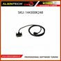 Cable redondo K-Line de 4 pines 144300K248 para la conexión y programación en tractores y maquinaria agrícola Fendt alientech.