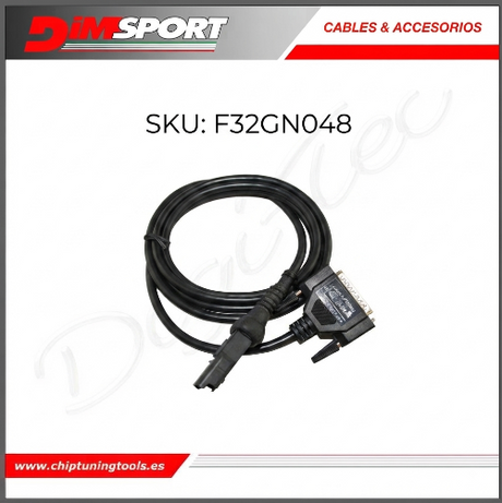 Conector de diagnóstico 4 pines M3C Ducati Siemens Melco Mitsubishi Dimsport F32GN048.
