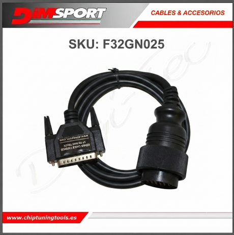 Conector de diagnóstico 37 pines MAN Dimsport F32GN025
