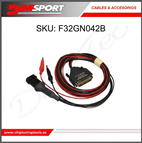 Conector de diagnóstico de 3 pines para Marelli ECUs para reprogramar Ducati / Piaggio / Vespa y embarcaciones marinas
