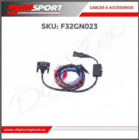 Conector de diagnostico de 3 pin para fiat alfa romeo y lancia dimsport F32GN023.