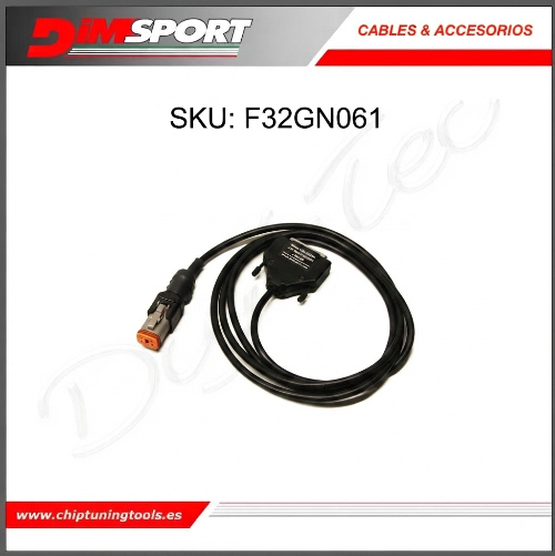 Conector de diagnóstico de 4 pines Harley-Davidson Dimsport F32GN061 para herramientas The Genius.