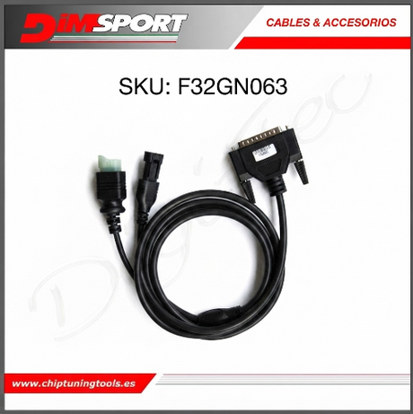 Conector de diagnóstico de 4 pines MV Agusta CAN Dimsport F32GN063 para herramientas The Genius.