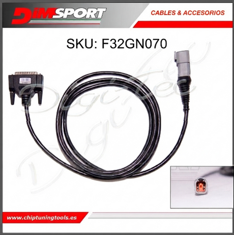 Conector de diagnóstico de 6 pines Yanmar Dimsport F32GN070.