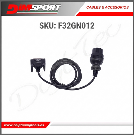 Conector de diagnostico redondo de 20 pines para bmw dimsport F32GN012.