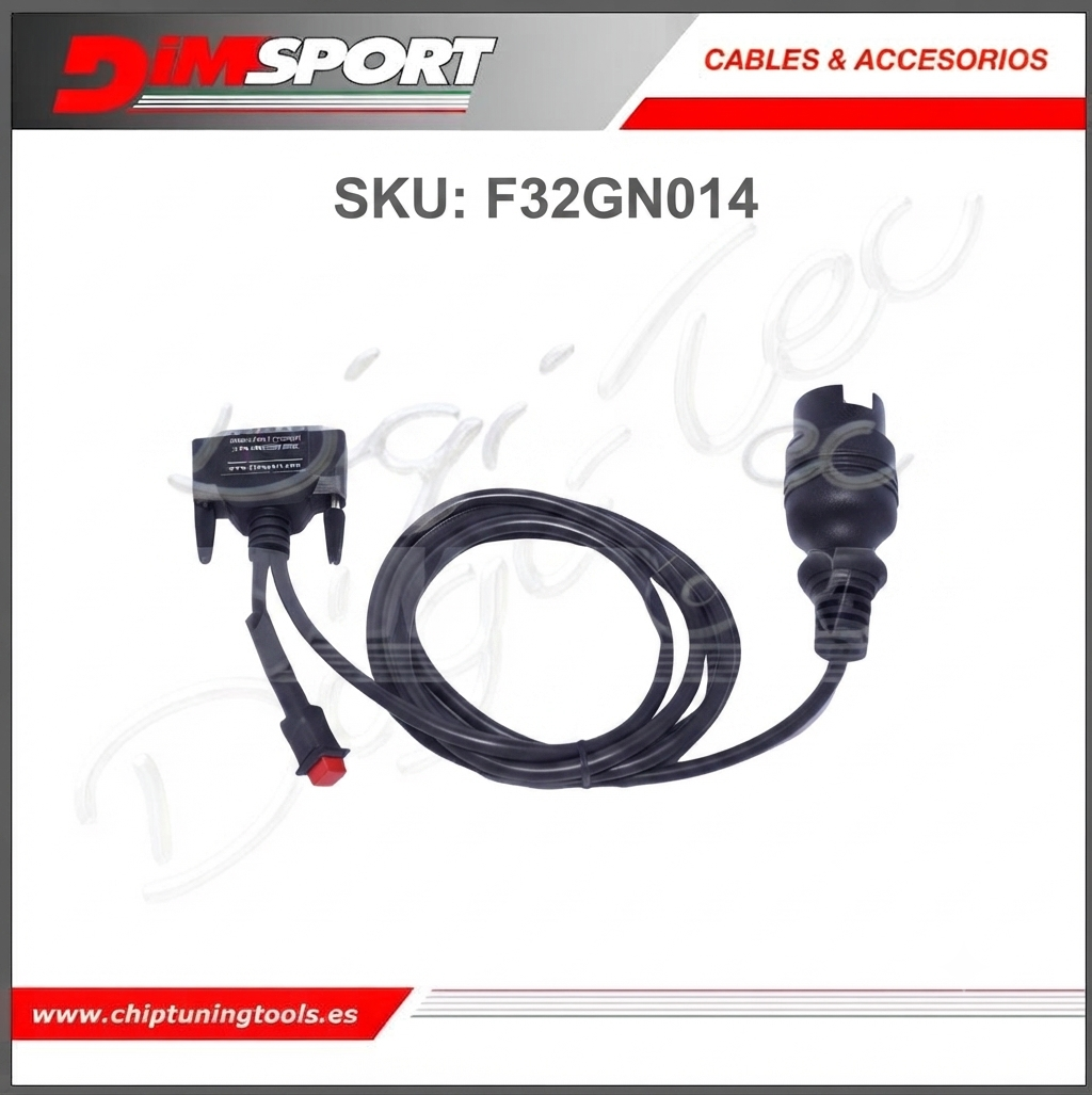 Conector de diagnostico redondo de 38 pines para mercedes dimsport F32GN014.