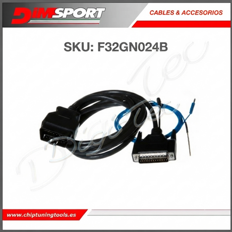 Conector obd estandar de 12v dimsport F32GN024B.