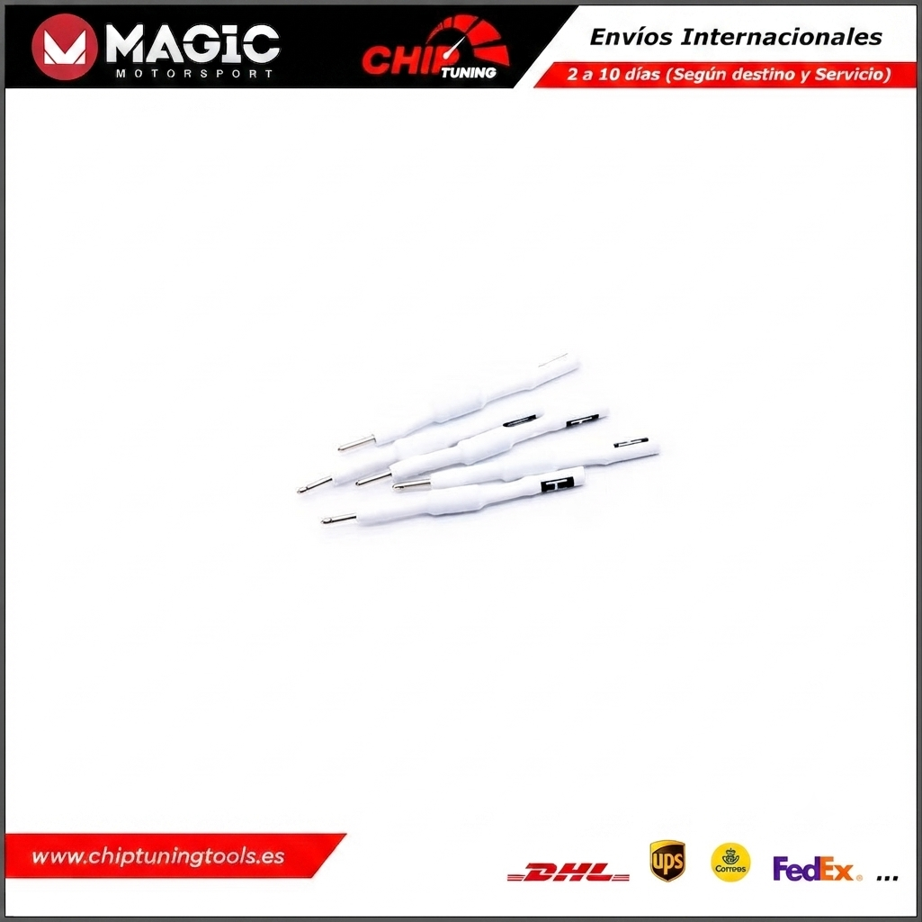 Conexión de adaptadores FLK43 con cables FLK35.