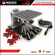 Estación de trabajo completa Universal MAGBench FULL kit FLK10 de Magic Motorsport con accesorios.