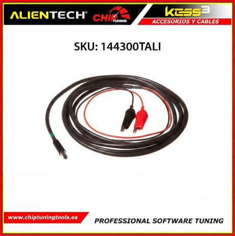 Fuente de alimentación de batería externa Alientech 144300TALI para equipos de programación KESS3.