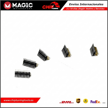 Kit de 5 adaptadores de soldadura Magic Motorsport FLX4.3 para centralitas Toyota Denso JTAG.