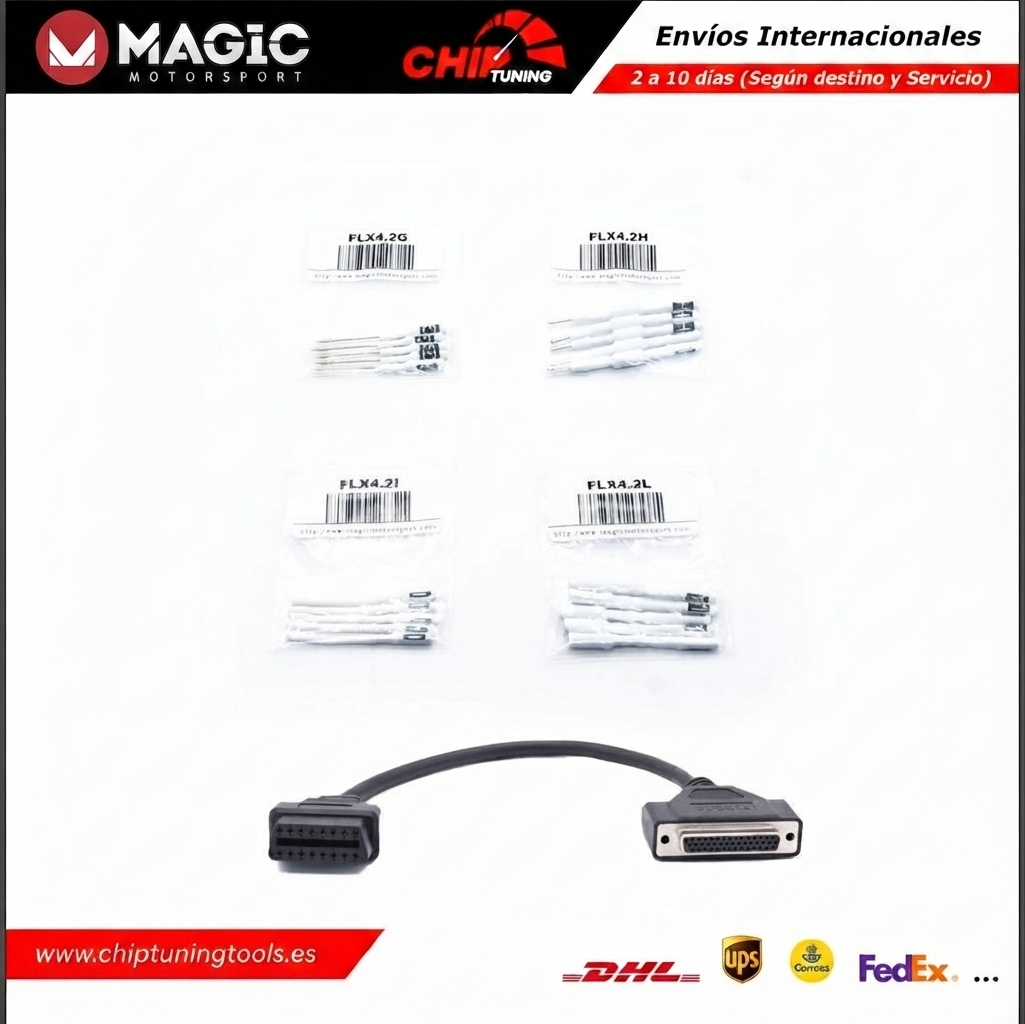 Kit de actualización FLK44 de Magic Motorsport para evolucionar el equipo FLK02 a FLK02.V02.