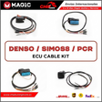 Kit original de 4 cables Magic Motorsport FLK11D para la programación en banco de ECUs Denso, Simos PCR2.1 y Toyota Gen 3.