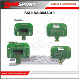 Kit de adaptadores de terminal para CPU Renesas SH705x Denso Grupo GM Dimsport K34DIMA010 con tarjetas CN-1 de lectura y escritura para herramientas de programación.
