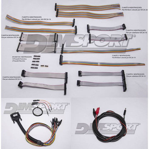 Kit completo de cables planos New Trasdata -K34NT-S3